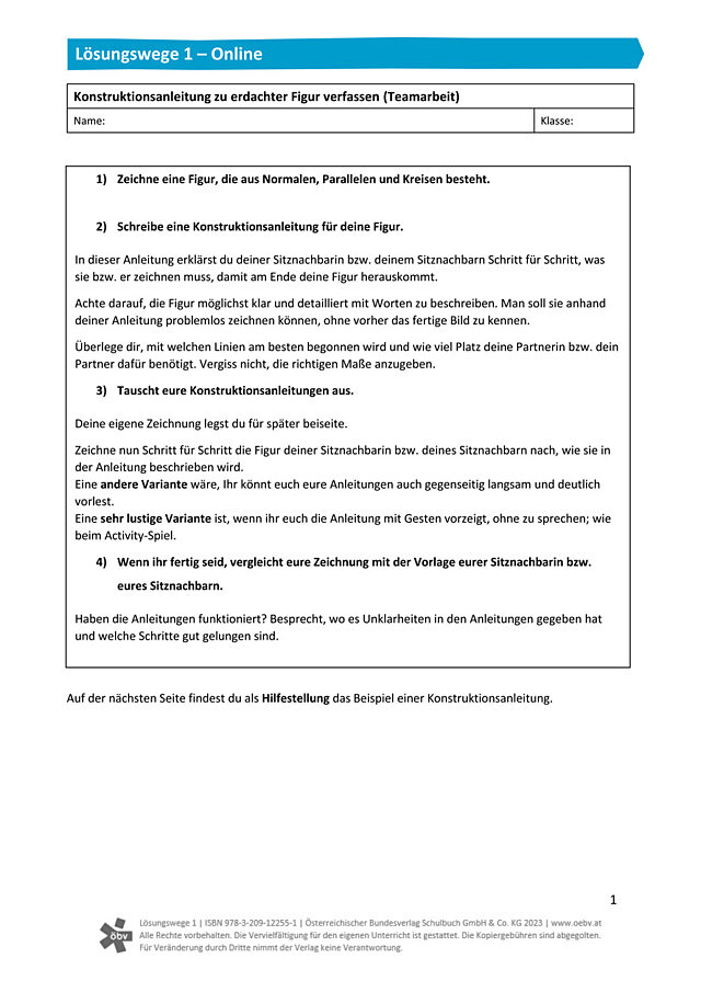 Konstruktionsanleitung