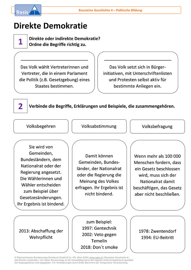 Direkte Demokratie