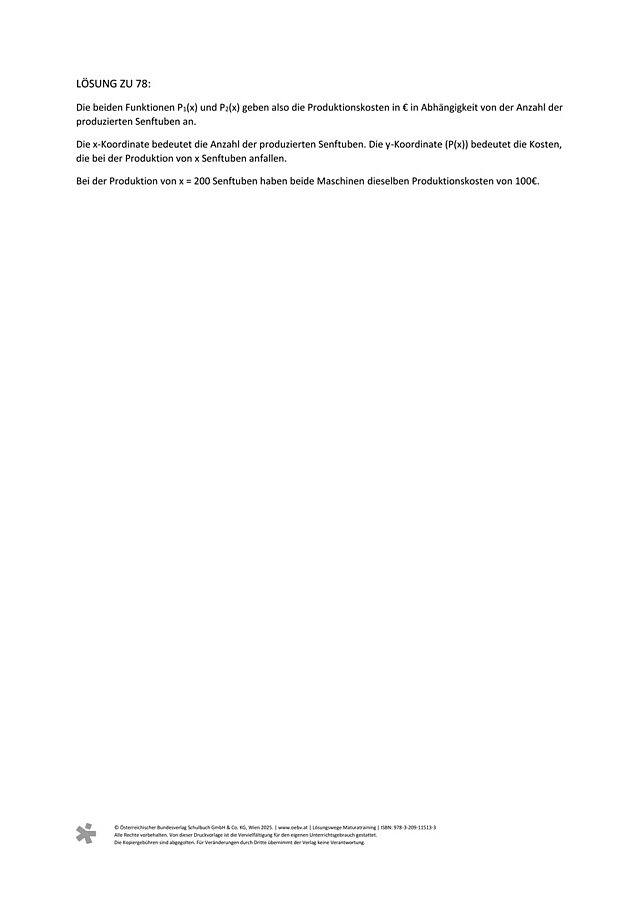 zu Aufgabe 78