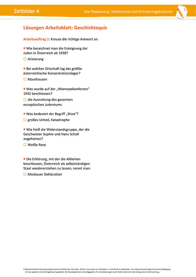 Geschichtequiz