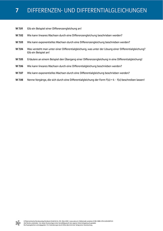 Differenzen- und Differentialgleichungen