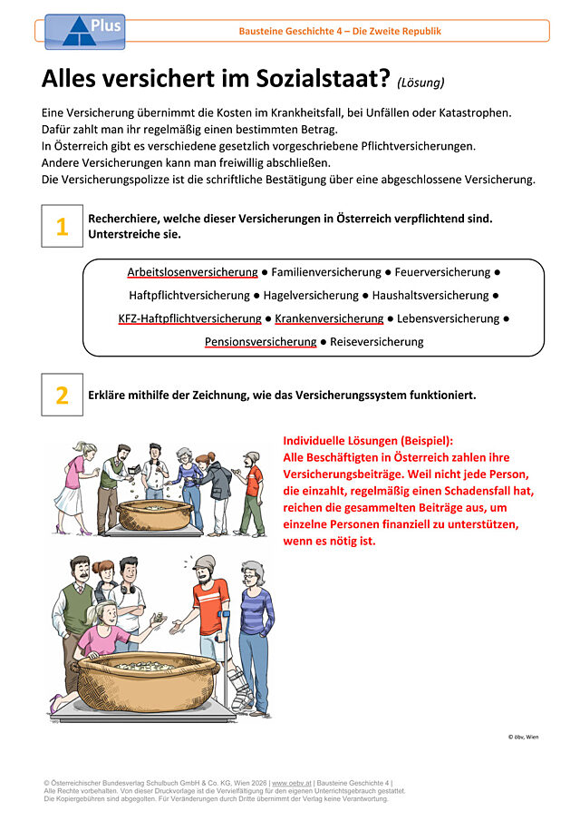 Alles versichert im Sozialstaat