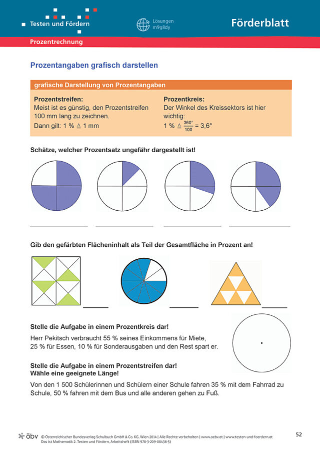 Prozentangaben grafisch darstellen