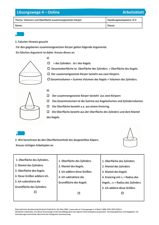 Gecheckt: Zusammengesetzte Körper