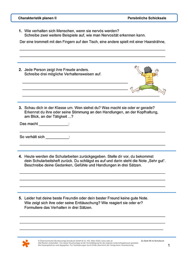 Charakteristik planen II