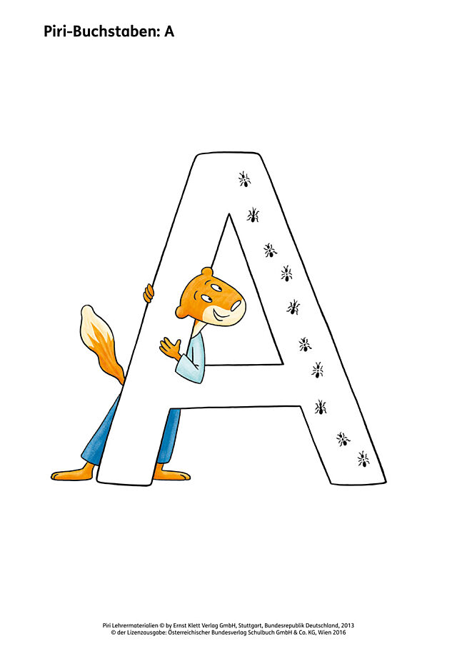 Piri Buchstaben: A