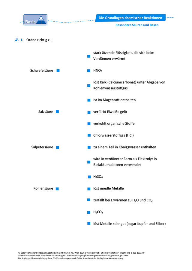 Besondere Säuren und Basen