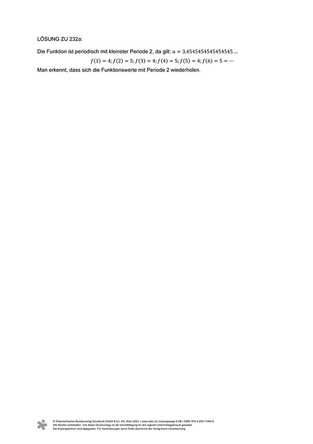 Beispiel 232 a