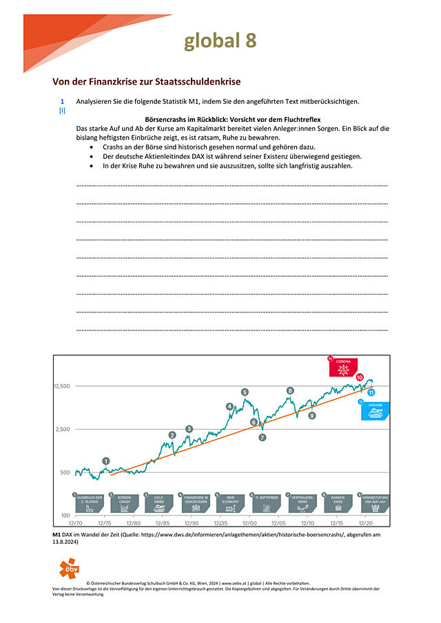 Von der Finanzkrise zur Staatsschuldenkrise