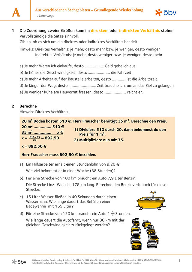 1. Unterwegs