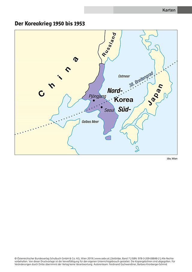 Der Koreakrieg 1950 bis 1953
