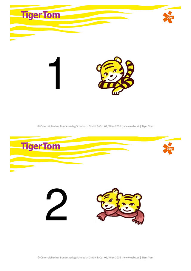 Tafelbilder 1 bis 10 (bunt)