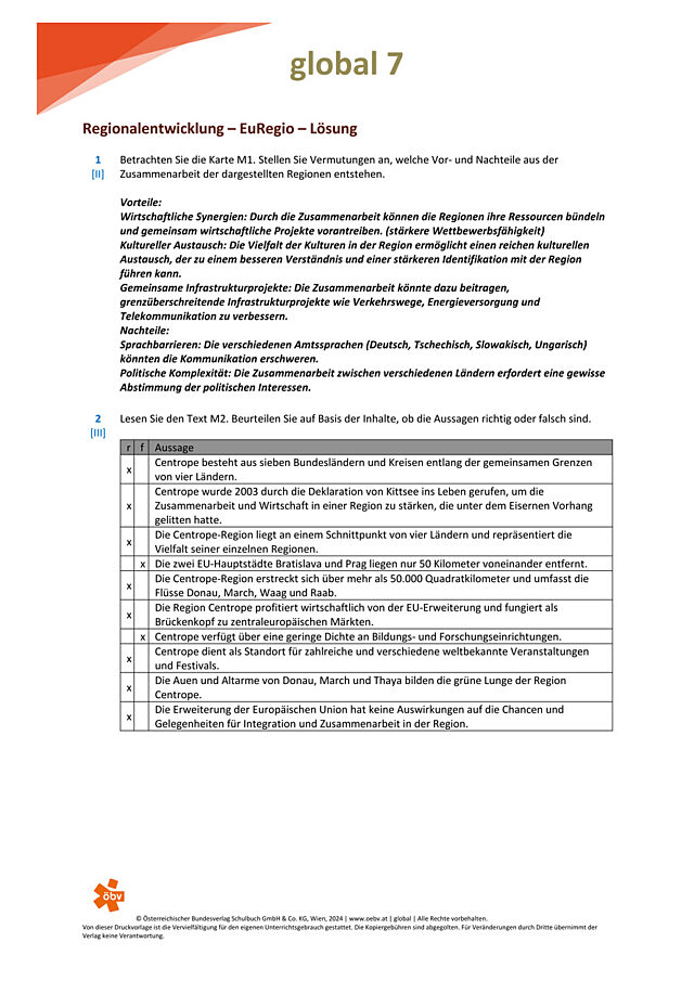 Regionalentwicklung EuRegio