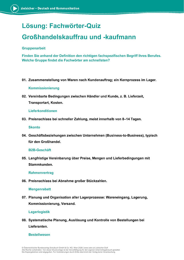 Großhandel