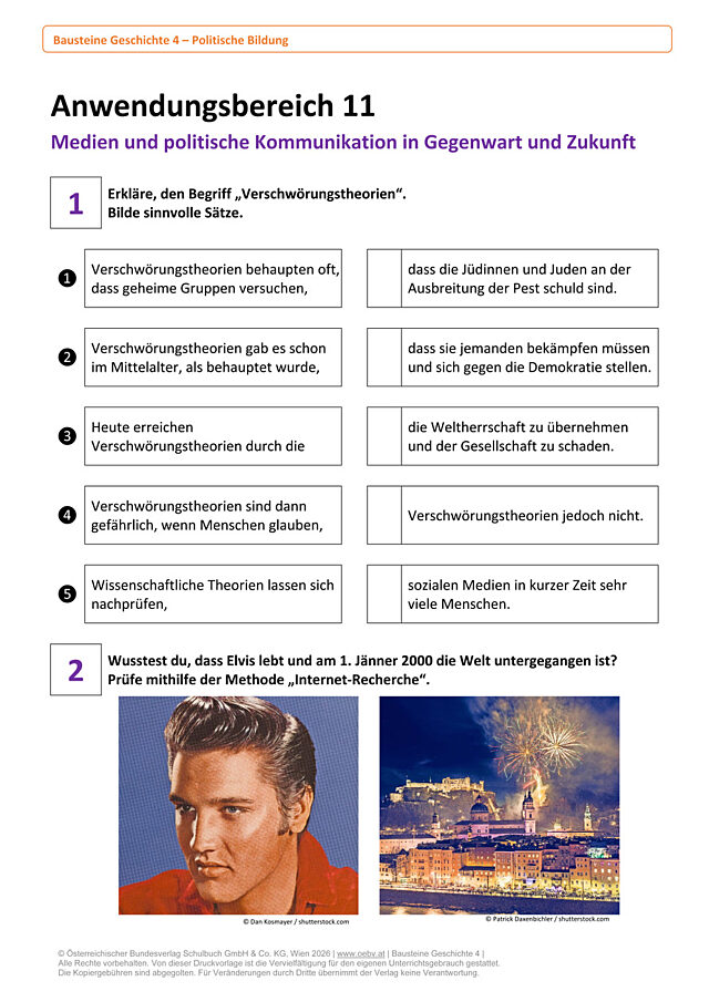 Anwendungsbereich 11 - Medien und politische Kommunikation in Gegenwart und Zukunft