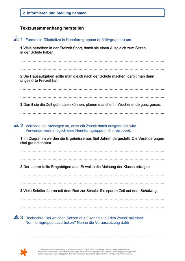 Textzusammenhang herstellen