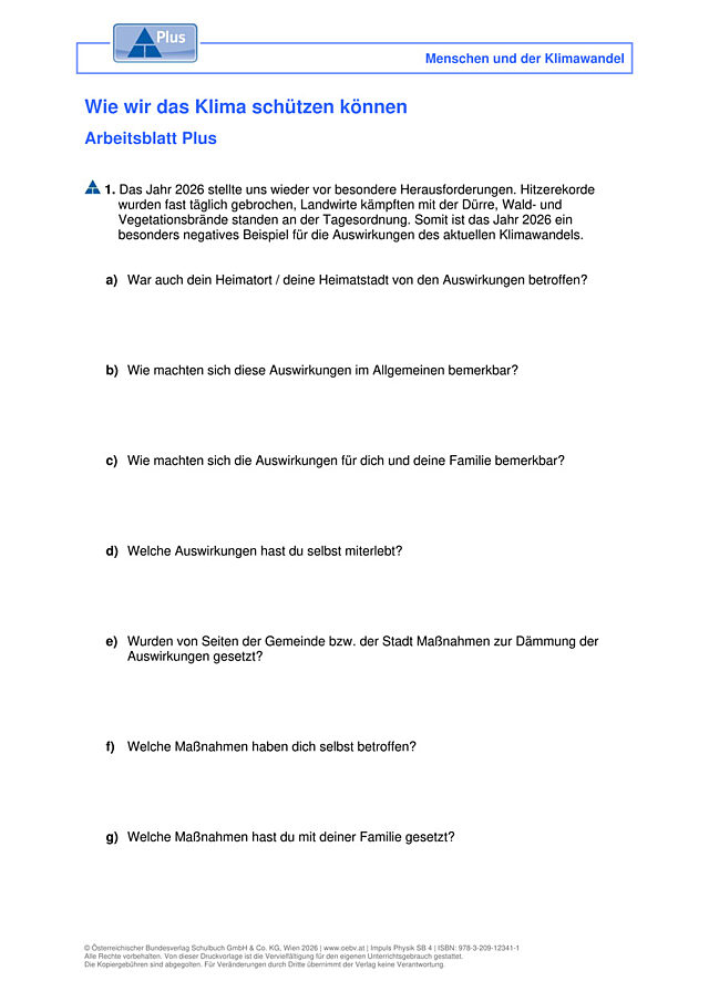 Wie wir das Klima schützen können