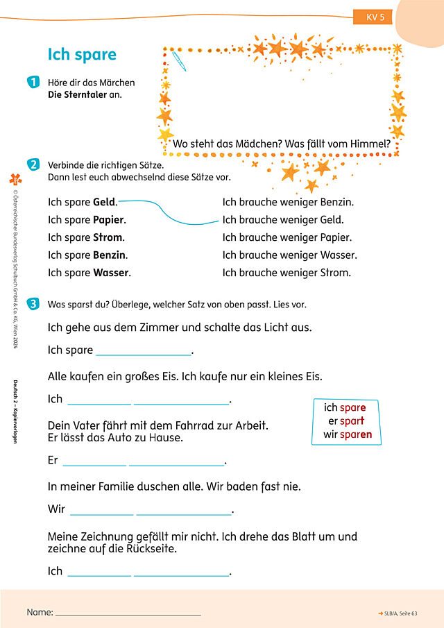 Ich spare