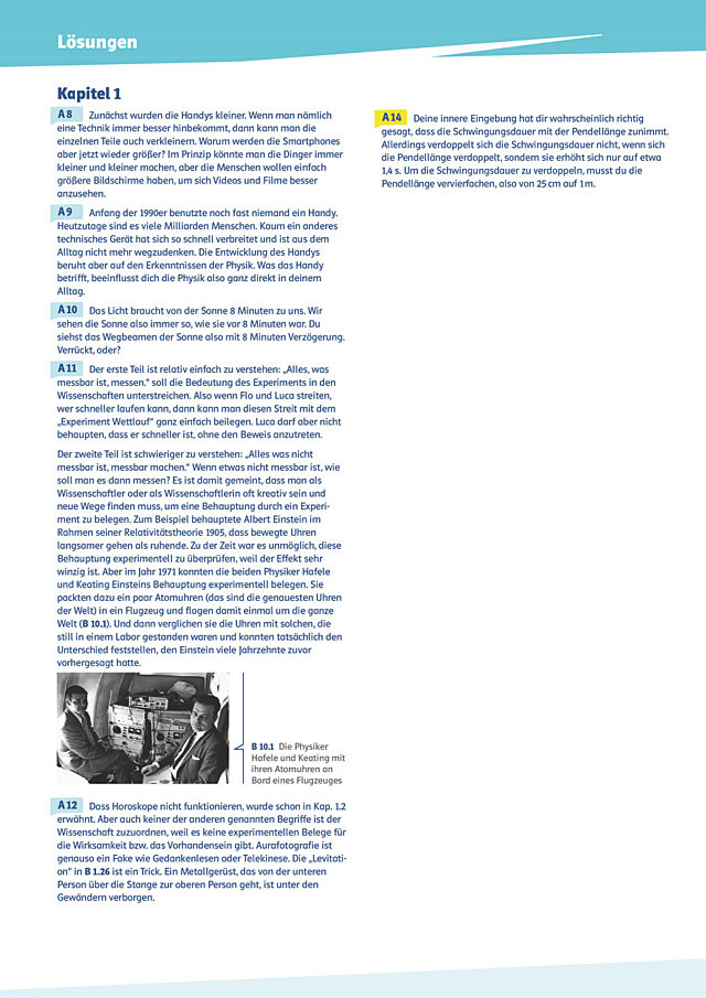 Lösungen zu Kapitel 1