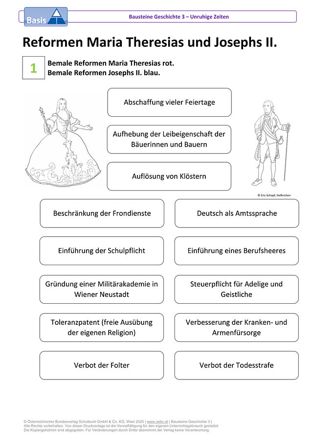 Reformen Maria Theresis und Josephs II.