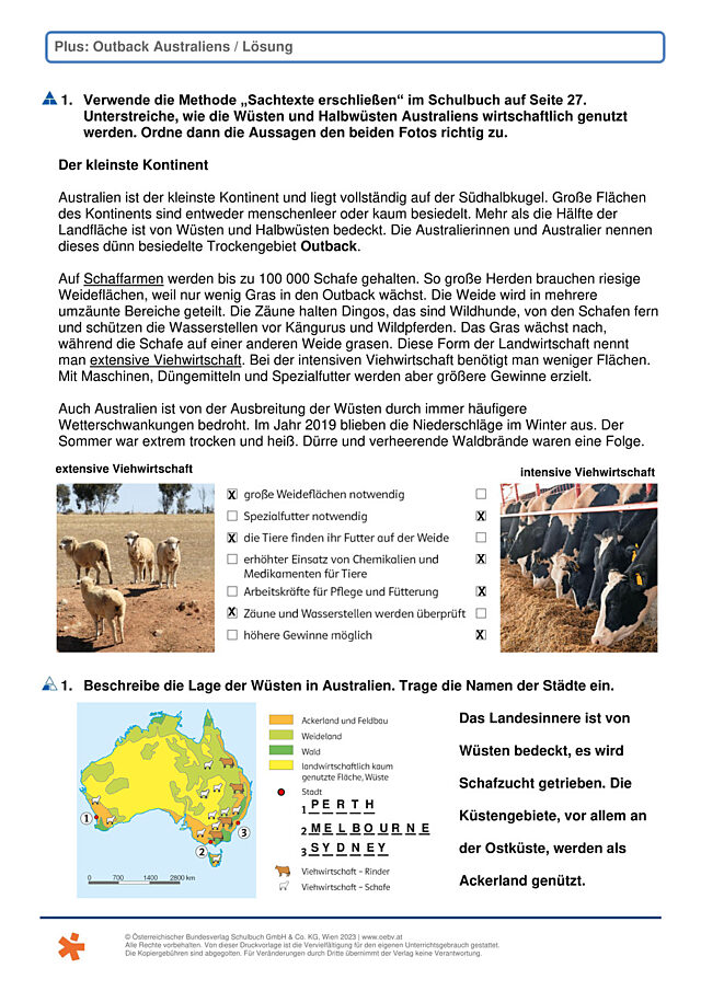 Outback Australiens