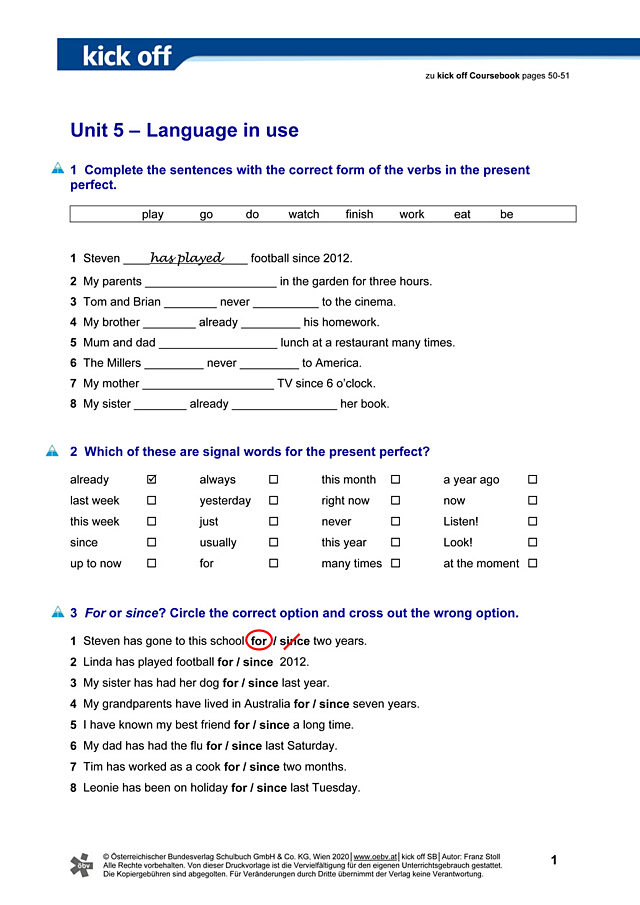 Language in use