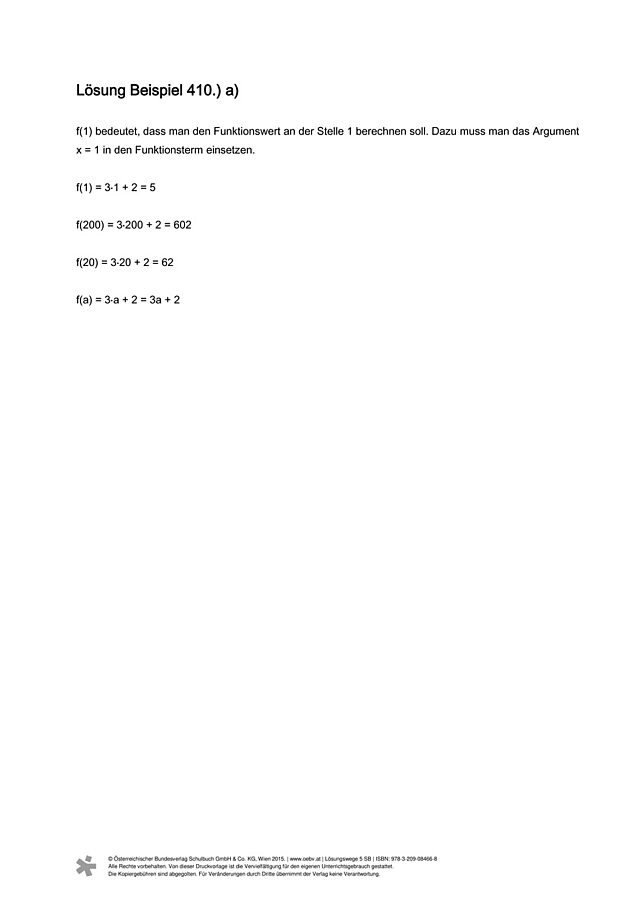 Beispiel 410 a