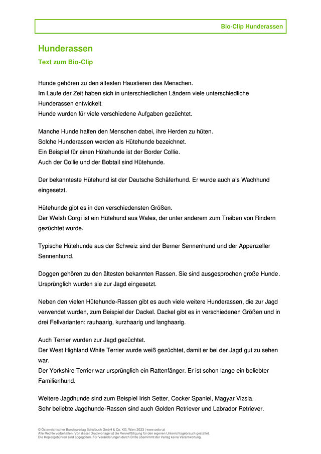 Hunderassen