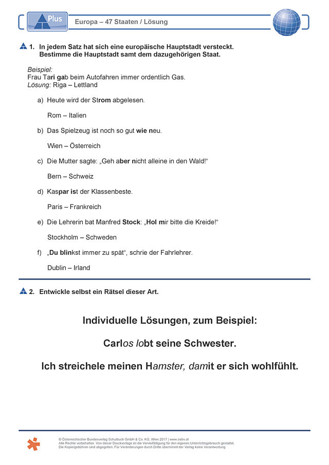 Europa - 47 Staaten