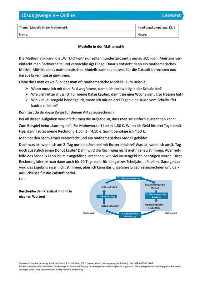 Lesetext 2 - Abschnitt I