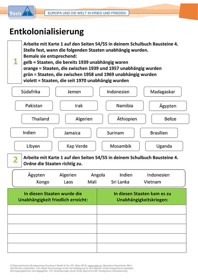 Entkolonialisierung