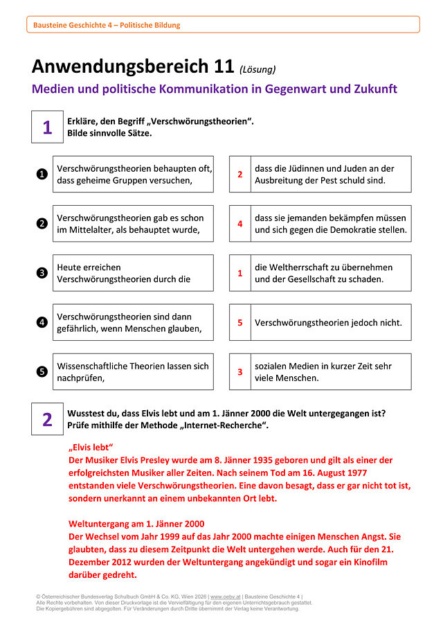 Anwendungsbereich 11 - Medien und politische Kommunikation in Gegenwart und Zukunft