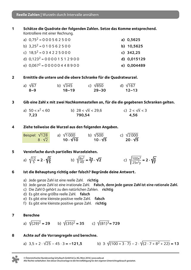 Allgemeines Arbeitsblatt anspruchsvoll