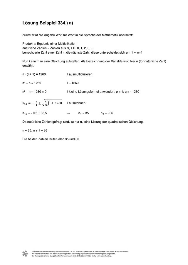 Beispiel 334 a