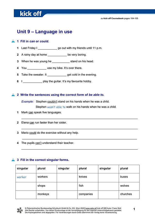 Language in use