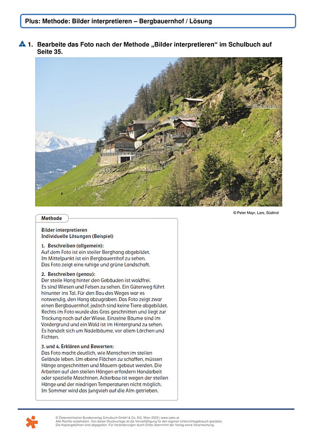 Bilder interpretieren