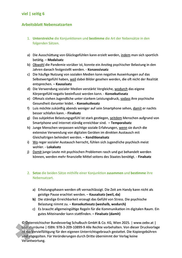 AB Nebensatzarten i Loesungen