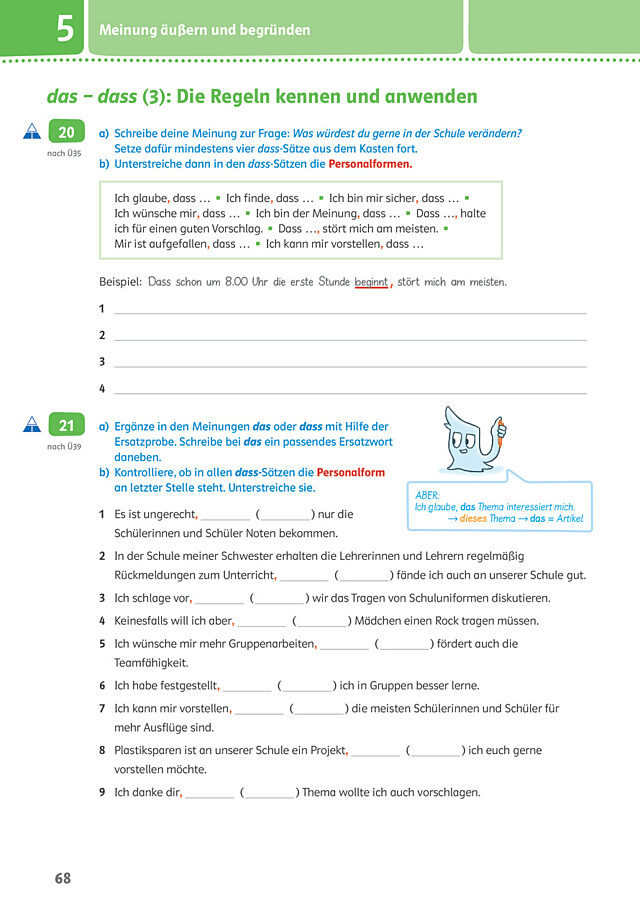 das – dass