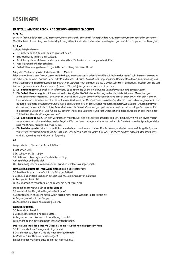 Manche reden, andere kommunizieren schon