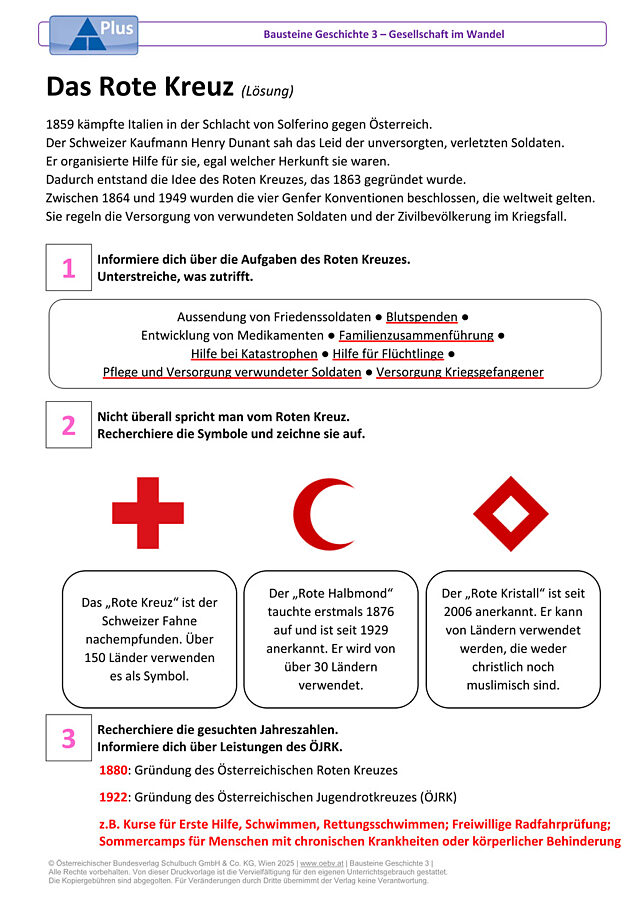 Das Rote Kreuz