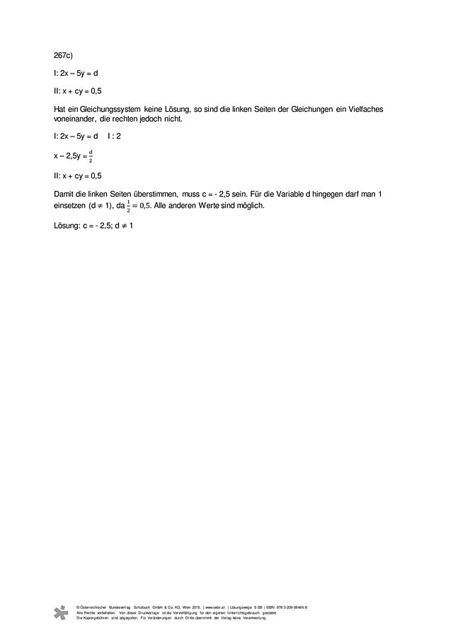 Beispiel 267 c