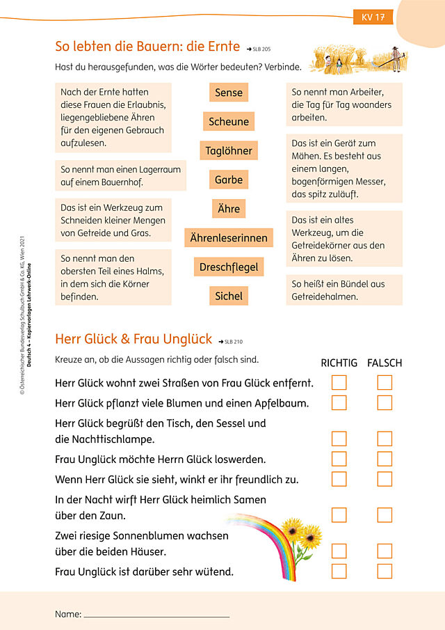 Arbeitsblatt 17