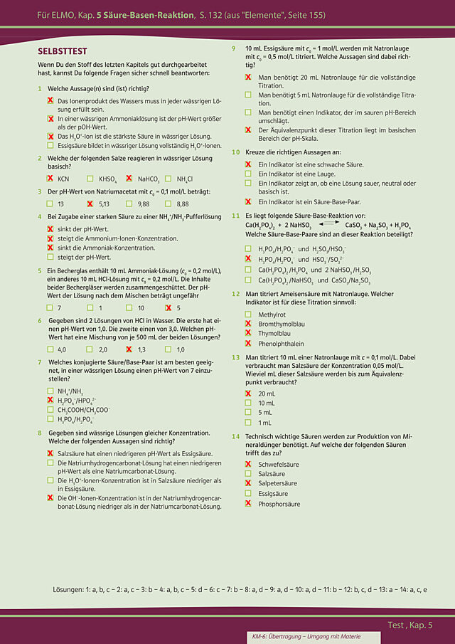 Selbsttest Kapitel 5