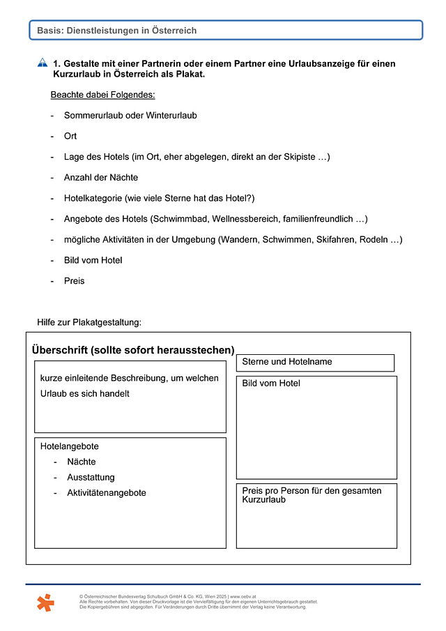 Dienstleistungen Österreich