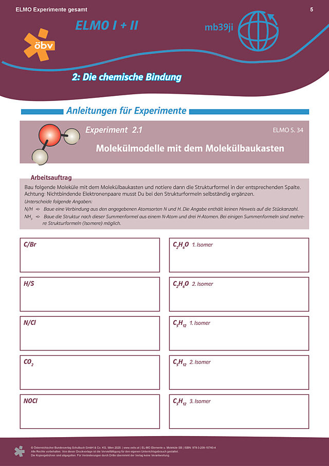 Experimenteanleitungen Kapitel 2