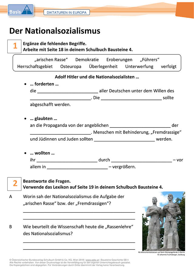 Der Nationalsozialismus