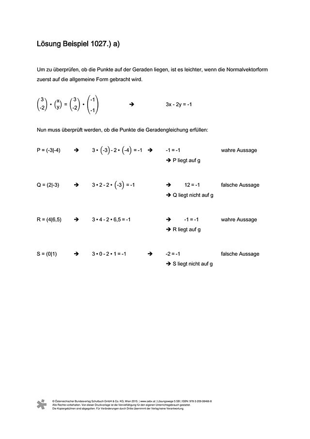 Beispiel 1027 a
