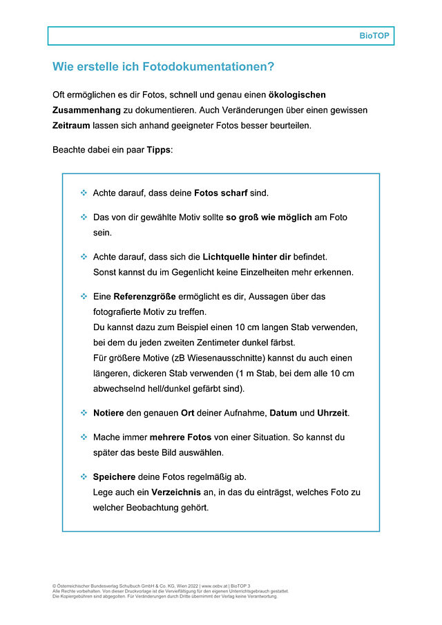Wie erstelle ich Fotodokumentationen?