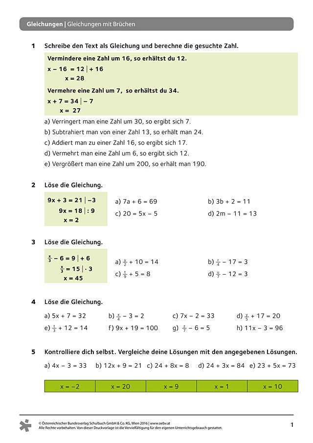 Allgemeines Arbeitsblatt einfach