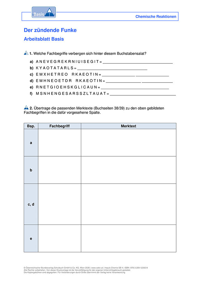 Der zündende Funke